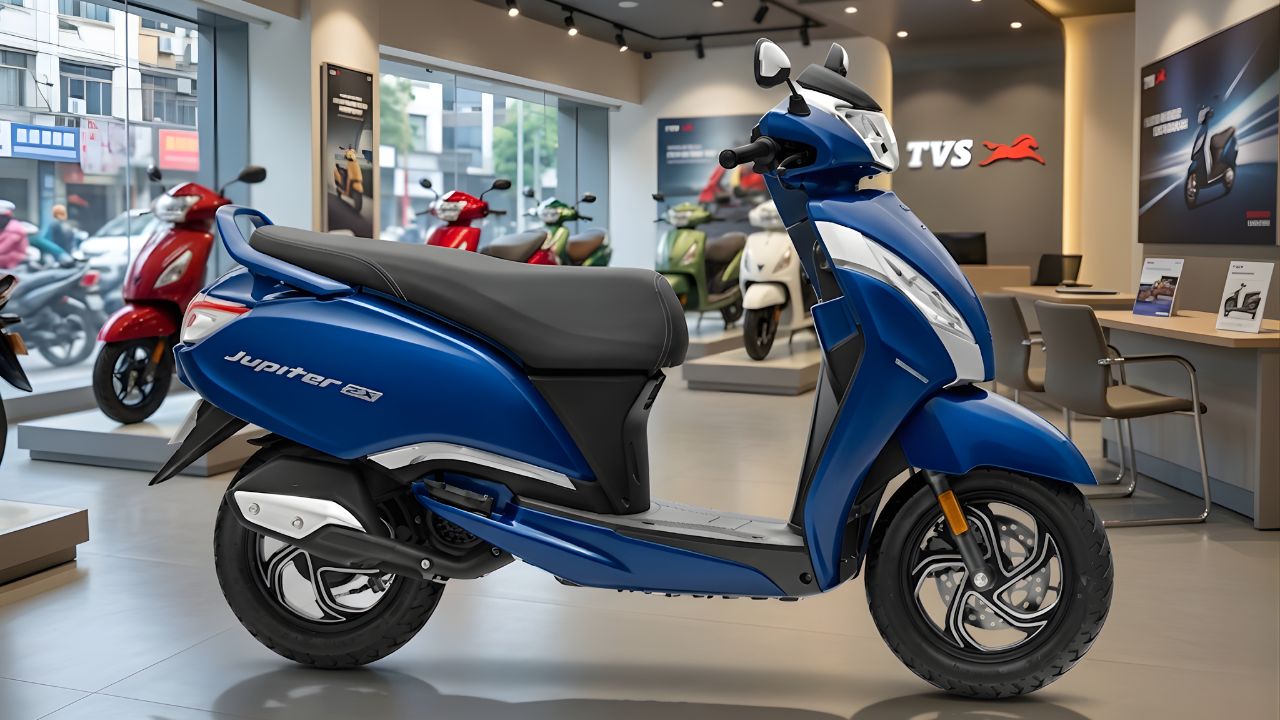 TVS Jupiter 125 CNG: Dual-Fuel Scooter with High Mileage and Smart Commuting