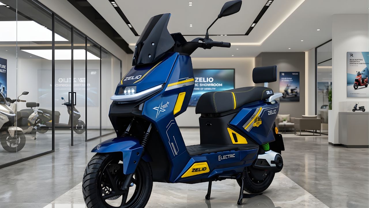 Zelio X Men Plus: Affordable Electric Scooter with Stylish Design and Low Running Cost