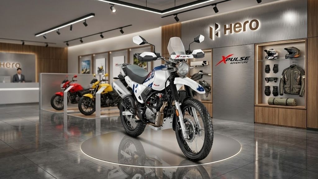 Hero Xpulse 200 4V Combines Adventure Touring Capability With Rugged Modern Performance