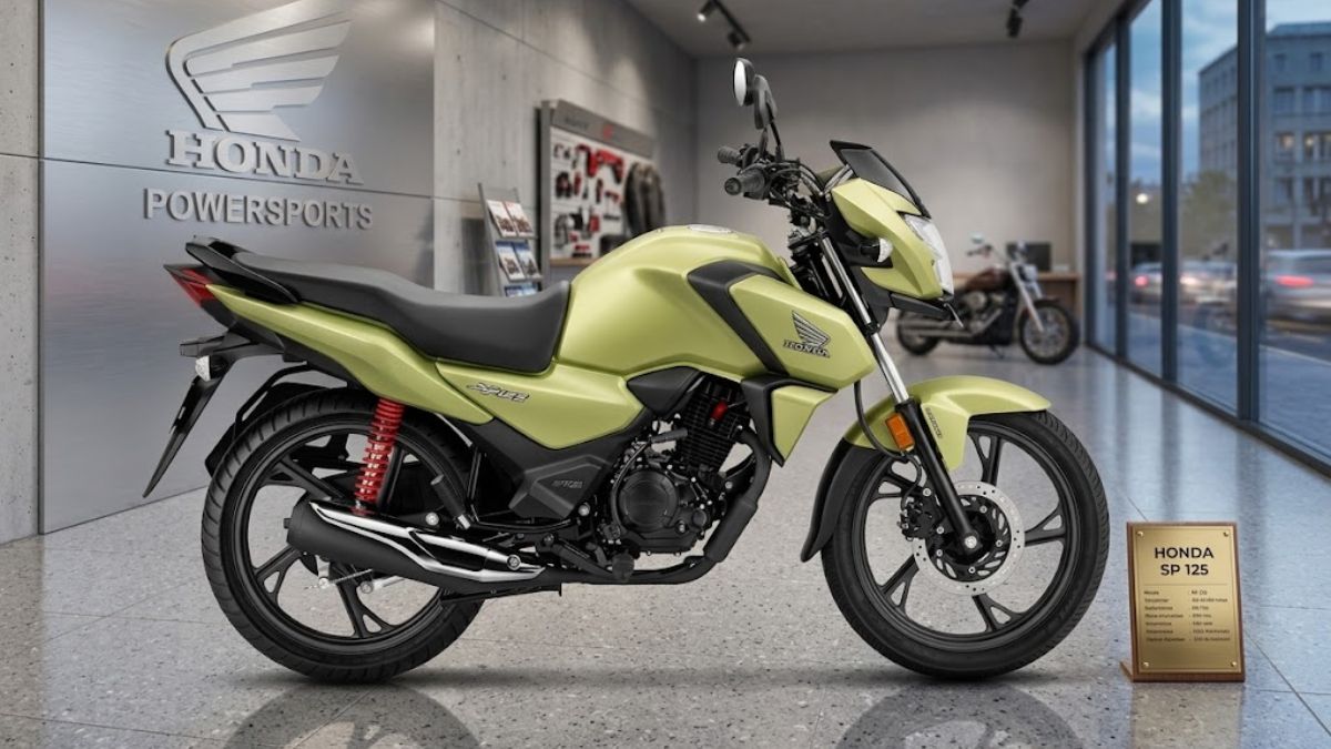 Honda SP 125 Combines Sporty Commuter Style With Reliable Fuel Efficient Performance
