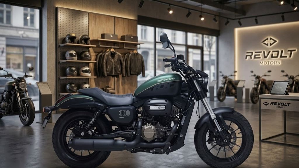 QJ Motor SRV 300 Brings Modern Cruiser Attitude With Relaxed Touring Comfort