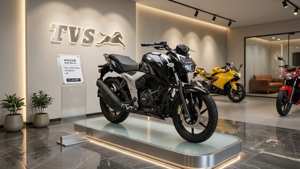 TVS Apache RTR 160 Delivers Sporty Street Performance With Everyday Riding Comfort